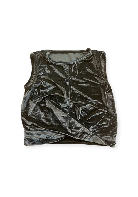 Top in velluto MONFUSO' | TOP NODO VELLUTONER